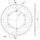 Reťazová sada D.I.D Chain - zlatý reťaz 520 ERT, Non-sealed, koliesko SUPERSPROX, rozeta SUPERSPROX pre HUSQVARNA WR 125 1988-1989