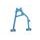 BLUE UPPER WELD ARM RL