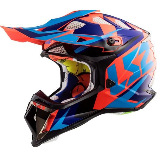 LS2 MX470 SUBVERTER NIMBLE BLACK BLUE ORANGE