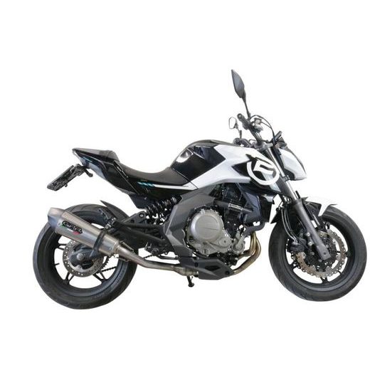 SLIP-ON EXHAUST GPR GP EVO4 CF.2.CAT.GPAN.TO BRUSHED TITANIUM INCLUDING REMOVABLE DB KILLER, LINK PIPE AND CATALYST