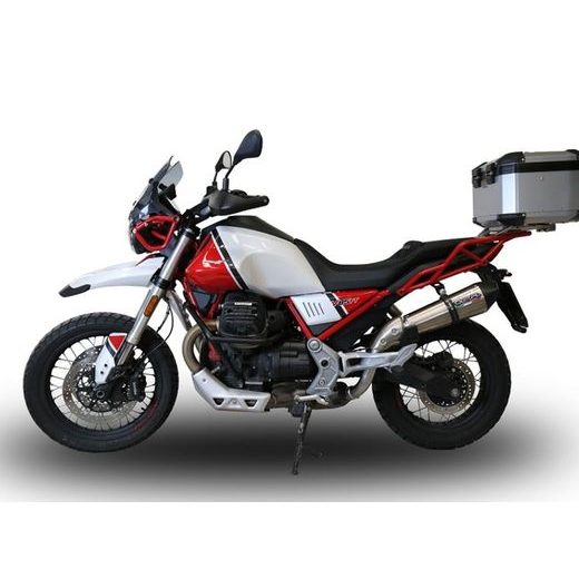 SLIP-ON EXHAUST GPR GPE ANN. GU.62.RACE.GPAN.TO BRUSHED TITANIUM INCLUDING LINK PIPE