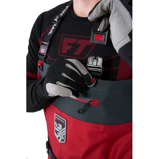 FINNTRAIL WADERS AQUAMASTER RED