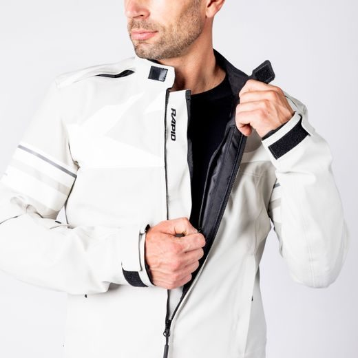 LAMINATED JACKET IXS RAPID-STX 2.2 X2-311426 COOL GREY 4XL