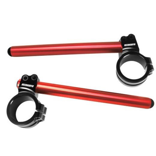 LIFTED +10 MM CLIP-ON, ACCOSSATO 10 DEGREES INCLINATION FOR 50 MM FORK