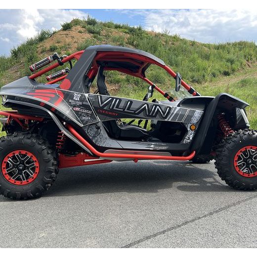 GRAPHIC STICKER KIT FOR SEGWAY VILLAIN SX10 GREY