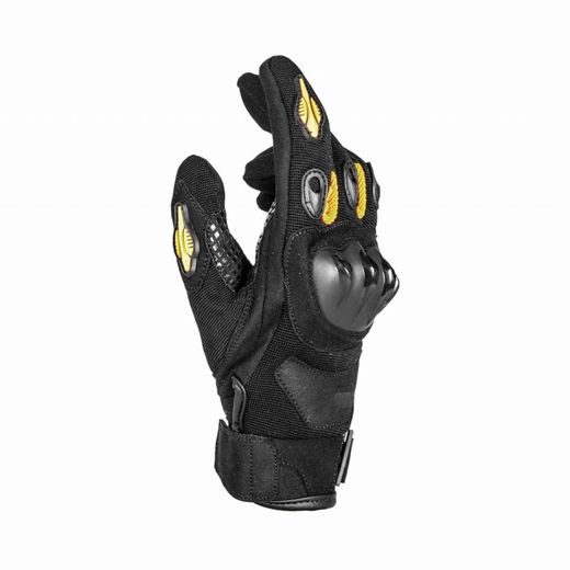 RUKAVICE GMS TIGER ZG40708 BLACK-YELLOW M