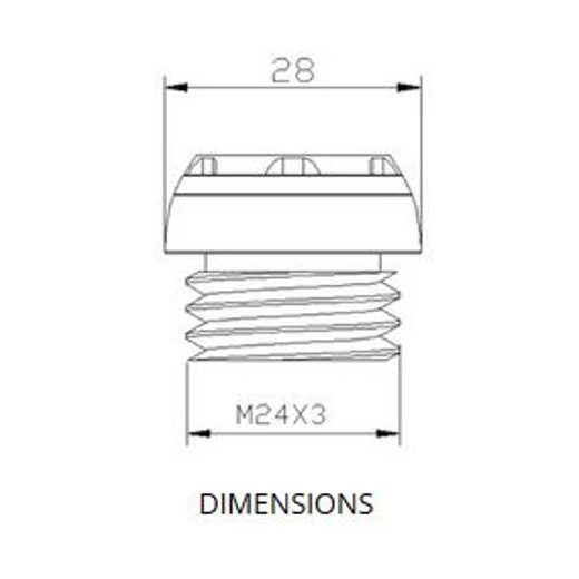 PLUG OIL CAP PUIG TRACK 20346P STRIEBORNÁ