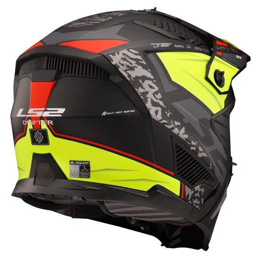 LS2 OF606 DRIFTER DEVOR M.BLACK H-V YELLOW-06