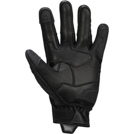LEATHER GLOVES IXS RAPID 1.0 X4-320405 ČIERNA 5XL