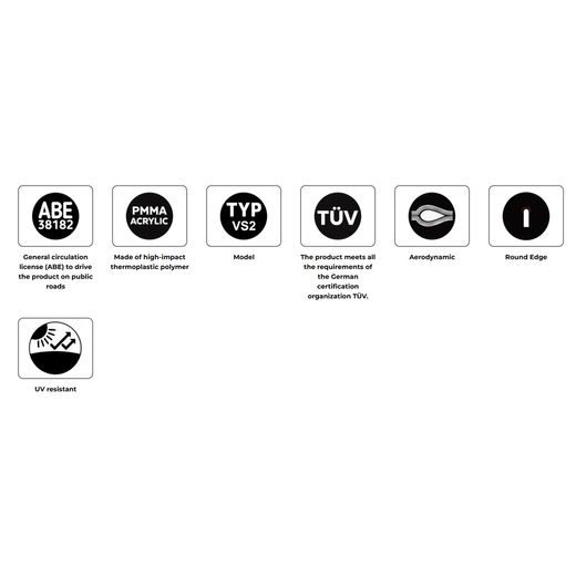 PLEXI ŠTÍT PUIG TOURING 7595C KARBÓNOVÝ VZHĽAD