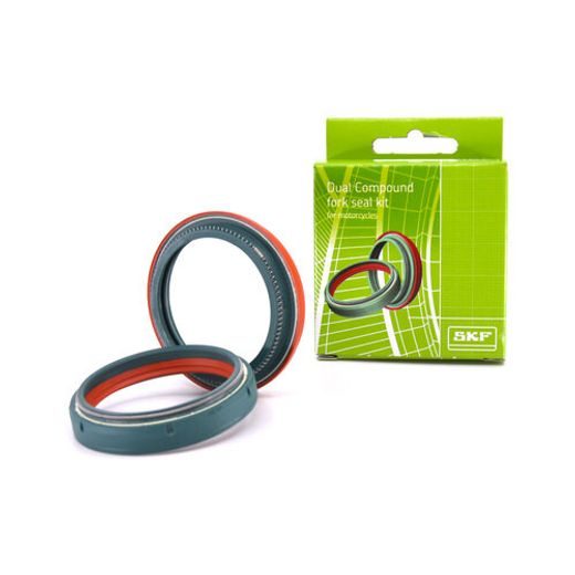 SEALS KIT (OIL - DUST) DUAL COMPOUND SKF SHOWA DUAL-45S 45MM