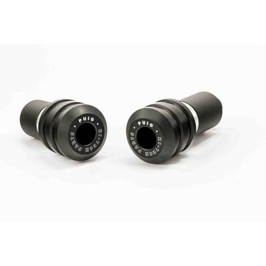 FRAME SLIDERS PUIG VINTAGE 8588N ČIERNY S ŠEDOU GUMOU