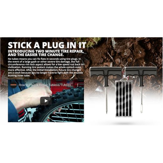 TUBLISS TIRE SYSTEM TUBLISS NUETECH - USA 18"X1,85" - 2,15" TU18 NUETECH - USA