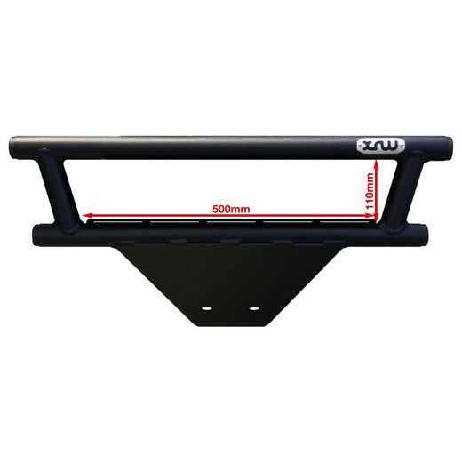 FRONT BUMPER BR21 BLACK - CAN-AM MAVERICK X3 XRS