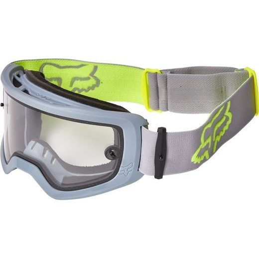 FOX MAIN STRAY GOGGLE - OS, STEEL GREY MX22