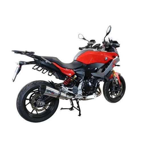 SLIP-ON EXHAUST GPR GP EVO4 E4.BM.105.GPAN.TO BRUSHED TITANIUM INCLUDING REMOVABLE DB KILLER AND LINK PIPE