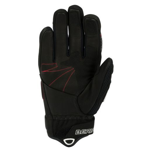 RUKAVICE KIFF BERING ČIERNO/BIELE