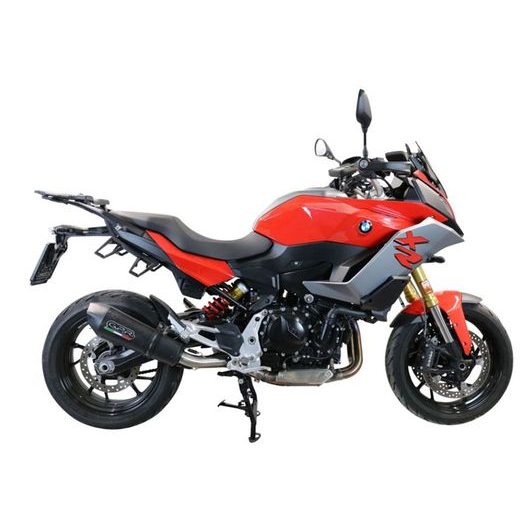 SLIP-ON EXHAUST GPR GP EVO4 E4.BM.105.GPAN.BLT TITANIUM MATTE BLACK INCLUDING REMOVABLE DB KILLER AND LINK PIPE