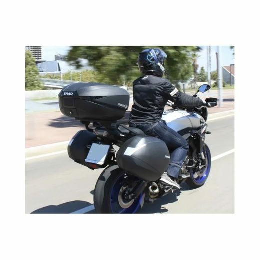 VRCHNÝ KUFOR NA MOTORKU SHAD SH58X KARBÓN (EXPANDABLE CONCEPT) WITH PREMIUM LOCK AND BACKREST