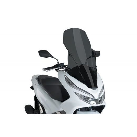 PLEXI NA MOTORKU PUIG V-TECH LINE TOURING 9789F TMAVÁ DYMOVÁ