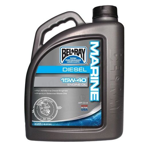 MOTOROVÝ OLEJ BEL-RAY MARINE DIESEL 15W-40 4 L