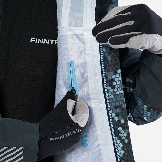 FINNTRAIL JACKET RACHEL CAMOGREY