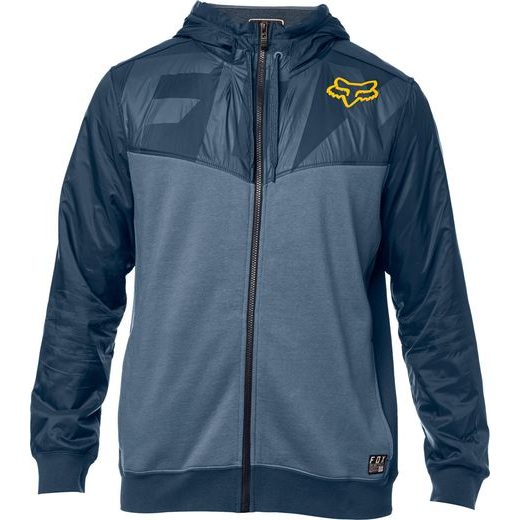 FOX AXLE ZIP FLEECE, NAVY, LFS18F