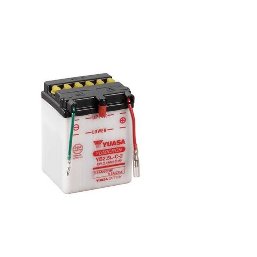 YUMICRON BATTERY NO ACID YUASA YB2.5L-C-2