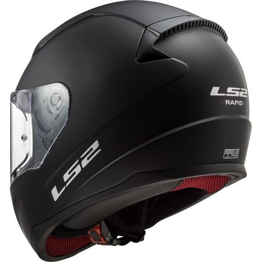 LS2 FF353 RAPID SINGLE MONO MATT BLACK