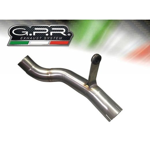 SLIP-ON EXHAUST GPR GP EVO4 E5.BM.94.GPAN.TO BRUSHED TITANIUM INCLUDING REMOVABLE DB KILLER AND LINK PIPE
