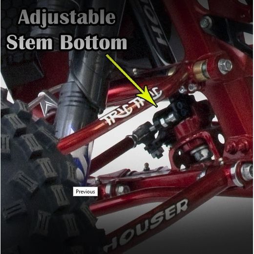 HOUSER YAMAHA YFZ450R/X ADJUSTABLE STEERING STEM BOTTOM