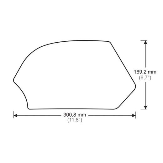 TANK SIDE PROTECTORS PUIG ANTI-SLIP 20083N ČIERNA
