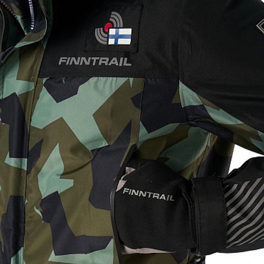 FINNTRAIL SUIT STORM CAMOARMY