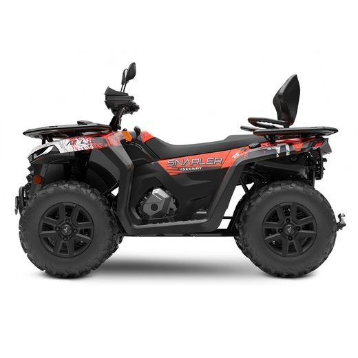 GRAPHIC STICKER KIT FOR SEGWAY AT5-L ORANGE