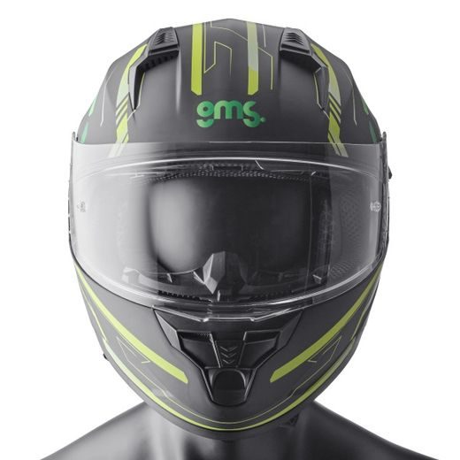 INTEGRÁLNA PRILBA GMS HEXAGO ZG12501 GRAPHIC GREEN XL