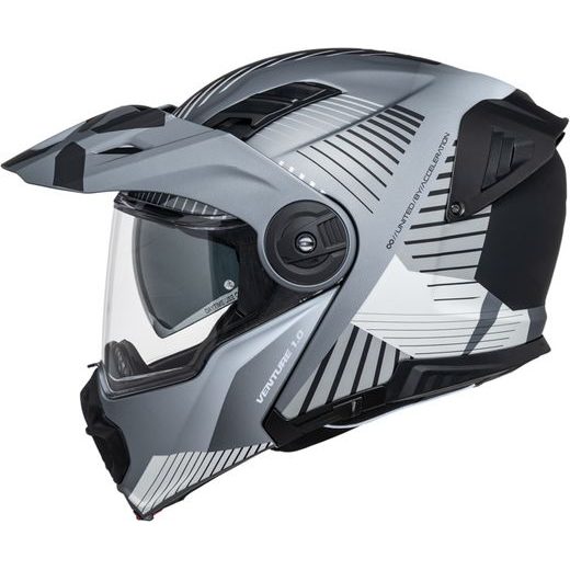 FLIP-UP HELMET IXS VENTURE 1.0 X15903 MATT GREY-ANTRACITE 2XL