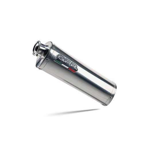 SLIP-ON EXHAUST GPR FURORE Y.135.1.FUNE MATTE BLACK INCLUDING REMOVABLE DB KILLER AND LINK PIPE
