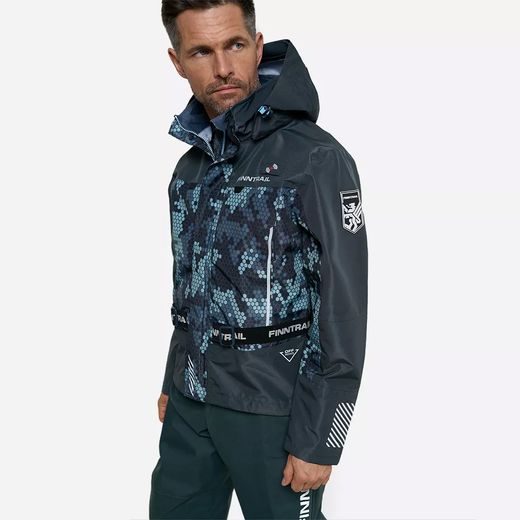 FINNTRAIL JACKET MUDWAY 2010 CAMOGREY