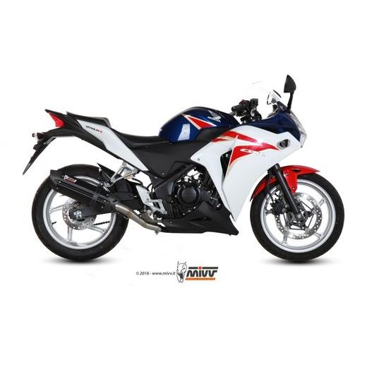 KONCOVKA VÝFUKU MIVV SUONO H.047.L9 ČIERNA OCEĽ