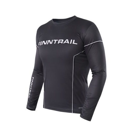 FINNTRAIL LONGSLEEVE SHIRT DARKGREY