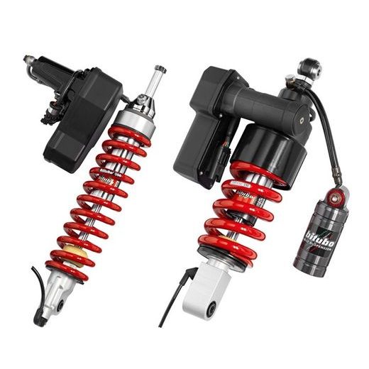 FRONT & REAR MONOSHOCK KIT BITUBO FOR WP ESA OEM WITH SPRING. + ADJ. 2 COMP