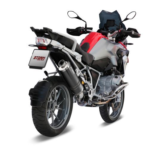 KONCOVKA VÝFUKU STORM OVAL 74.B.016.LX2B OCEĽOVO ČIERNA