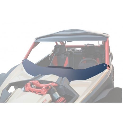WIND DEFLECTOR RACING ALUM - CAN AM MAVERICK X3 XRS