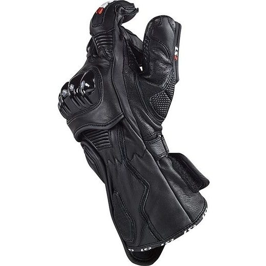 LS2 SWIFT RACING GLOVES BLACK