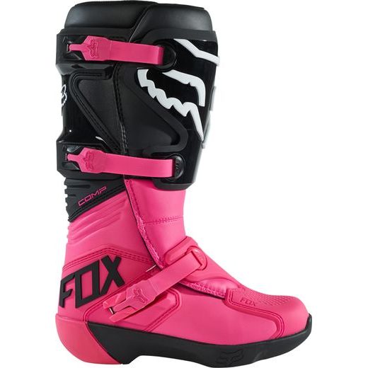 WMNS COMP BOOT - BUCKLE - BLACK/PINK MX22
