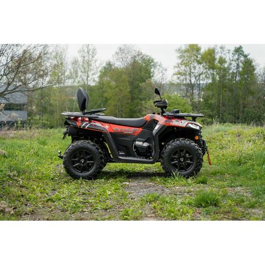 GRAPHIC STICKER KIT FOR SEGWAY AT5-L ORANGE