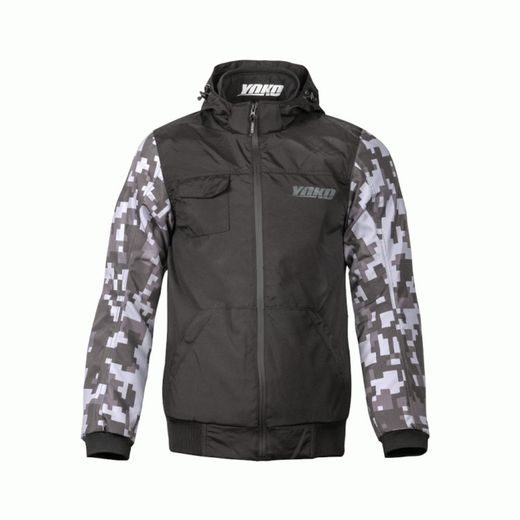 ZVÝHODNENÝ SET BUNDA A NOHAVICE YOKO SKLODDI L BLACK / CAMO /GREY