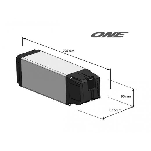 REMOVABLE BATTERY TORROT ONE EE40000TT-CND-1 48V 6.6AH 13S3P KETSKÉ