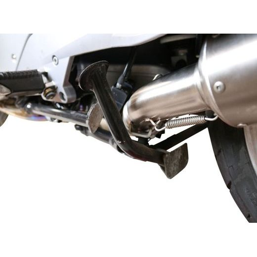 SLIP-ON EXHAUST GPR GPE ANN. BMW.48.GPAN.TO BRUSHED TITANIUM INCLUDING REMOVABLE DB KILLER AND LINK PIPE