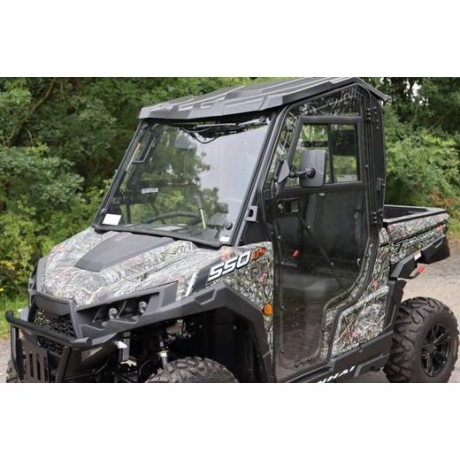 KABÍNA BEZ STRECHY VRÁTANE KÚRENIE PRE LINHAI UTV 550 T-BOSS EPS (MOŽNÉ POUŽIŤ ORIGINÁL STRECHU)